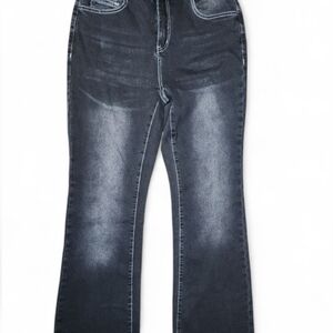 Women’s Black Wash Bootcut Jeans Size Medium Inseam 29
